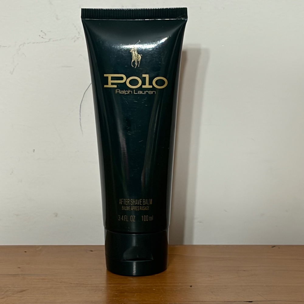 Ralph Lauren Polo After Shave Balm 3.4 fl oz 100ml Green Squeeze Tube Mens